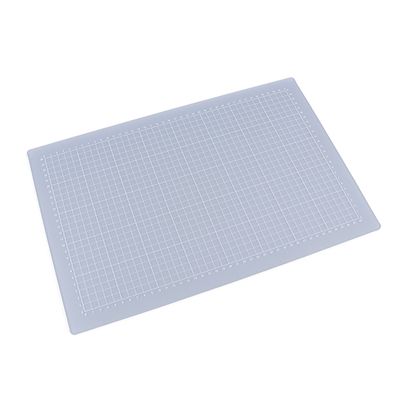 Snijmat transparant, zelfherstellend, met raster/ruitpatroon 45 x 30 cm