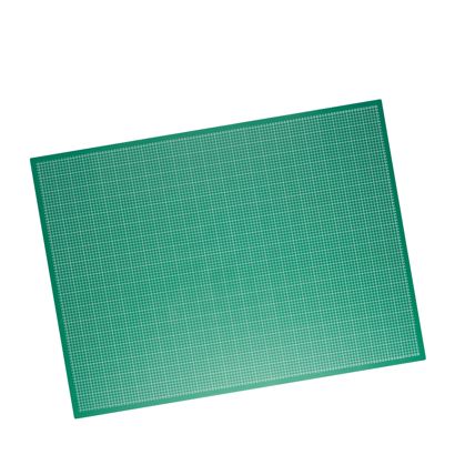 Snijmat, A0, 120 x 90 cm, zelfherstellend, met raster/ruitpatroon groen 