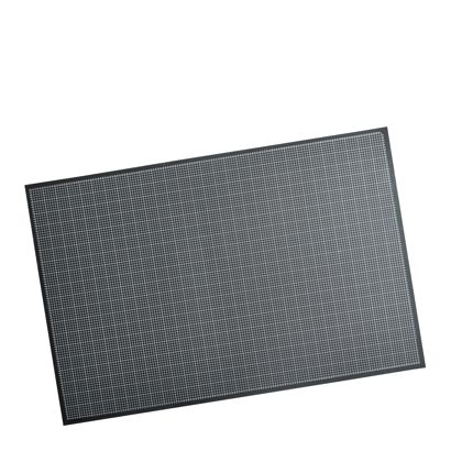 Snijmat XL, 150 x 100 cm, zelfherstellend, met raster/ruitpatroon zwart 