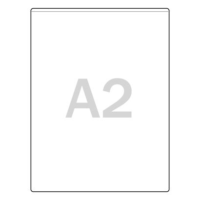U-hoezen/etuis, transparant A2