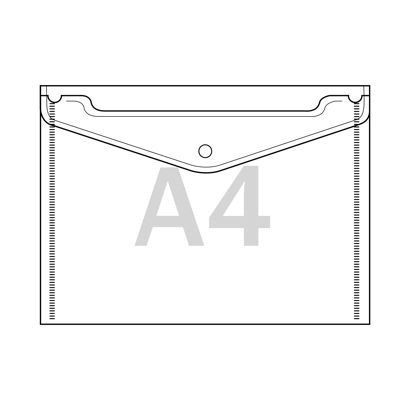 Documentenmappen voor inhoud A4, PP-folie 180 µm 