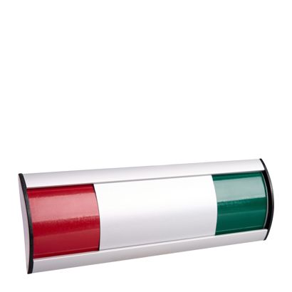 Deurbord bezet/vrij, aluminium, 205 x 68,2 mm 