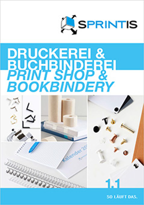 SPRINTIS Catalogus voor drukkerij en boekbinderij 1.1