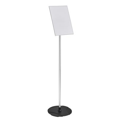 Informatiestandaard PULADI met acryl frame, zilver 