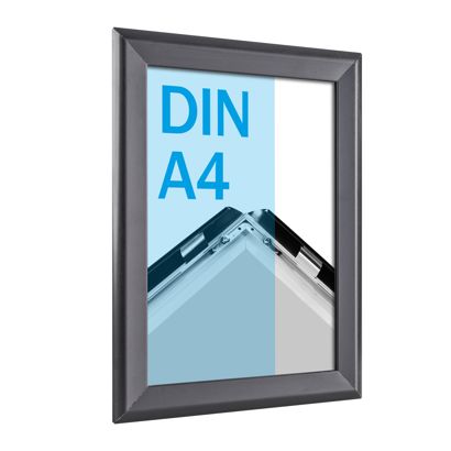 Kliklijsten, aluminium, A4 null | null | 32 mm
