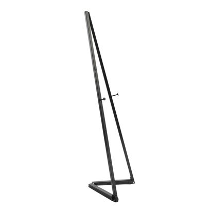 Aluminium ezel, inklapbaar DA VINCI zwart  | 1500 mm | zonder draagtas 