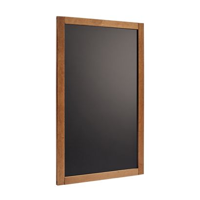 Houten krijtwandbord 47 x 79 cm