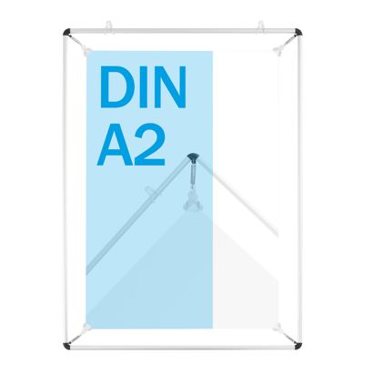 Posterstretchers, zilver A2
