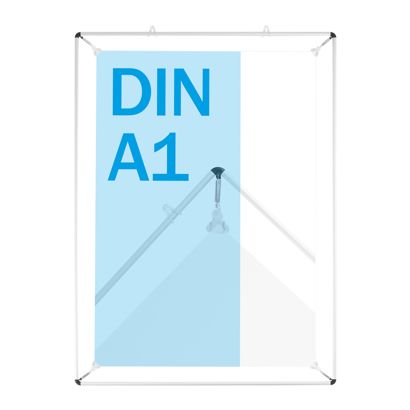 Posterstretchers, zilver A1