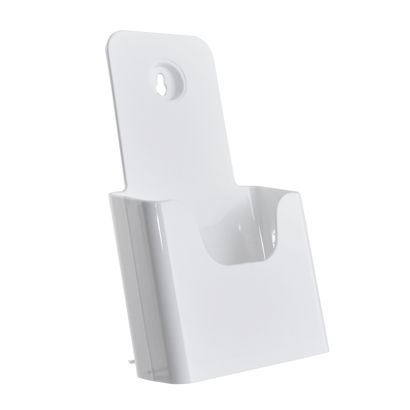 Brochurehouder voor aan de muur of als staande houder, polystyreen, transparant PTXD 1 x null | 1/3 A4