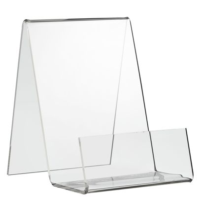 Boekenstandaard acryl 75 x 95 mm (A7)
