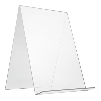 Boekenstandaard acryl A4 