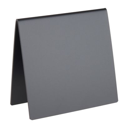 Krijtbord in dakvorm, zwart 100 x 100 mm