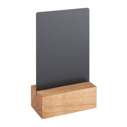 Tafelstandaard krijtbord null | 100 x 70 mm