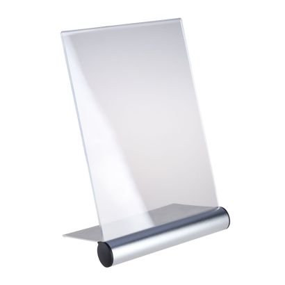L-standaard met aluminium voet A5
