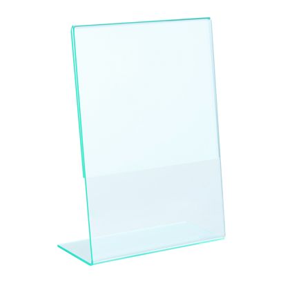 L-standaard, PMMA (acryl), transparant-groen A6