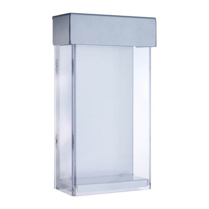Folderbox outdoor met deksel, Indisplay Shieldbox, extreem robuust 1/3 A4