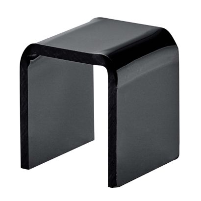 U-standaard acryl, zwart 30 x 30 x 30 mm