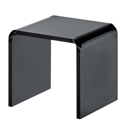 U-standaard acryl, zwart 50 x 50 x 50 mm