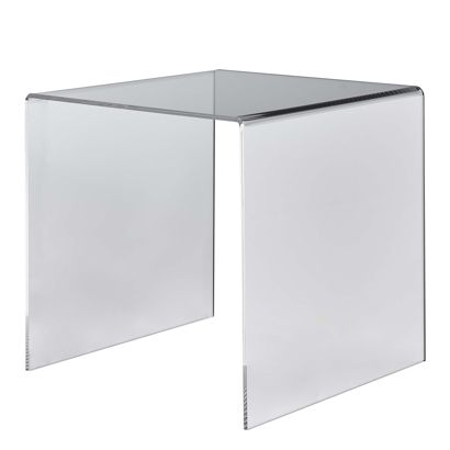 U-standaard acryl, transparant 250 x 250 x 250 mm