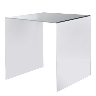 U-standaard acryl, transparant 400 x 400 x 400 mm