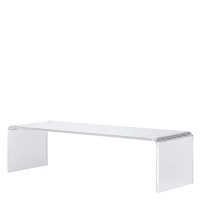 Deco brug, acryl, tranparant, rechthoekig 200 x 50 x 70 mm