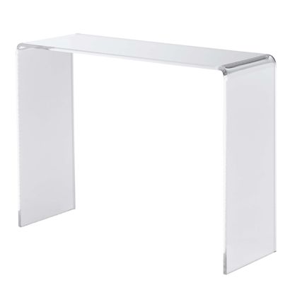 Deco brug, acryl, tranparant, rechthoekig 200 x 150 x 70 mm