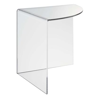 Deco platform, acryl, transparant 150 mm