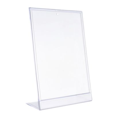 L-standaard, A4, staand, PS + PVC 