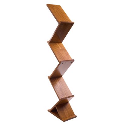 Folderhouder hout Zig-Zag 5x A4 null