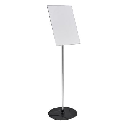 Informatiestandaard PULADI met acryl frame, zilver A3 29,7 x 42 cm