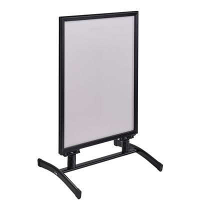 Stoepbord SPIDER A1, windbestendig, 32 mm profiel zwart 