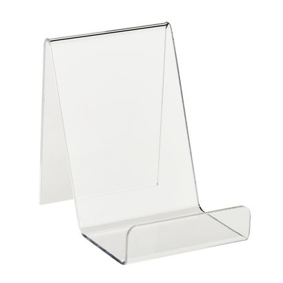 Boekenstandaard acryl  60 x 80 mm (A7) 