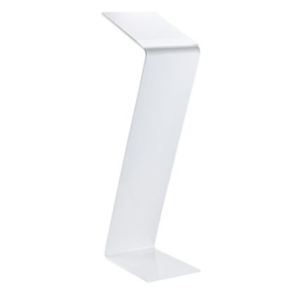 Vloerdisplay acryl CAPTION Pro A4 wit  | glanzend  | 1 stuk / doos 
