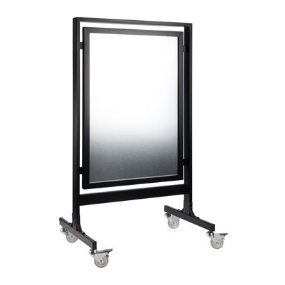 Stoepbord SQUARE A1, zwart 