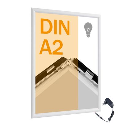 Kliklijsten A2 LED wit 