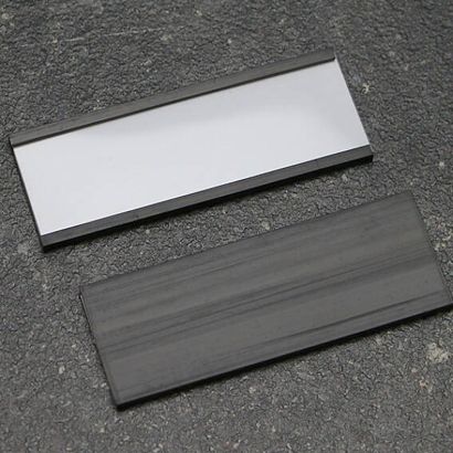 Etikethouder, C-profiel, magnetisch, secties 30 mm | 100 mm | niet zelfklevend 
