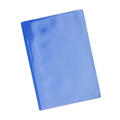 Magnetische hoezen voor A4, met 1 magneetstrip, lange zijde geopend, blauw 