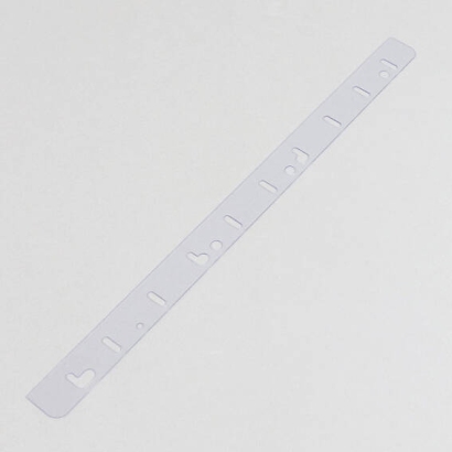 Filestrips voor bindstrips A4, SureBind, 0,5 mm, transparant 