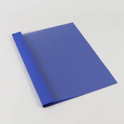 Oogjesmap A4, linnenkarton, 100 vel, blauw | 10 mm