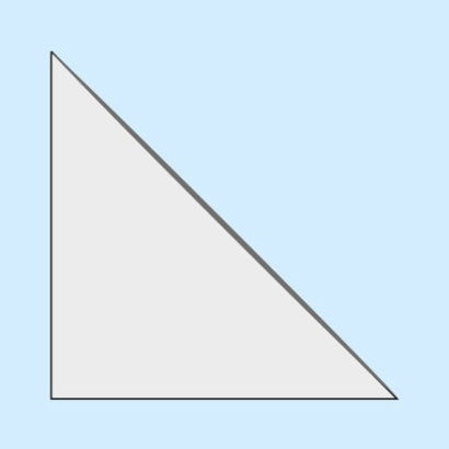 Driehoek insteekhoezen, zelfklevend, papier 