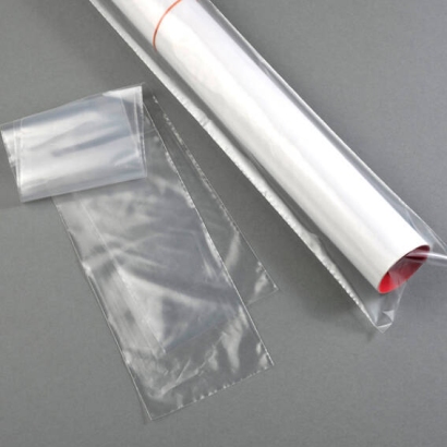 Plastic zakjes, PE-folie 50 µm | 80 x 750 mm