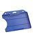 ID-kaarthouder/badge, hard plastic, open blauw 