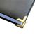 Boekhoeken metaal PS 16 - 16 x 16 mm  | vermessingd 