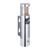 Wand asbak DARWIN, roestvrij staal, zilver 28.3 cm