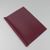 Thermische inbindomslag A4, karton met leerstructuur, 15 vel, bordeaux  | 240 g/m² | 1.5 mm
