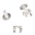 Vikingschroeven, transparant 4,8 mm doorsnede, 25 mm lang