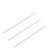 Rechte kalenderhangers  208 mm | zilver 