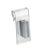 Kaartgripper/schapstopper clip voor scanrails flexibel 