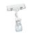 Sign-Clip met grote klem en prijskaarthouder,  transparant 